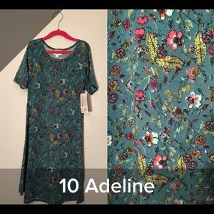 LulaRoe Adeline Size 10. Never worn, with tags!